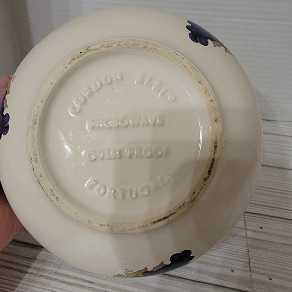 Cordon Bleu Grape Harvest Microwave Safe & Ovenproof Ceramic Bowl Portugal - Picture 6 of 10